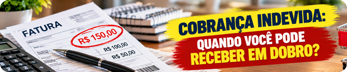Cobrança indevida: quando você pode receber em dobro?