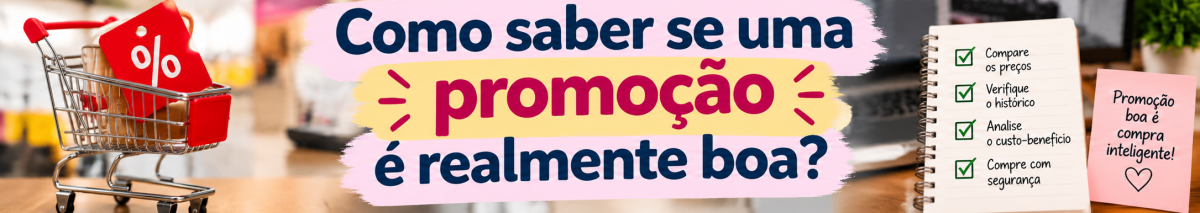 Como saber se uma promoção é realmente boa?